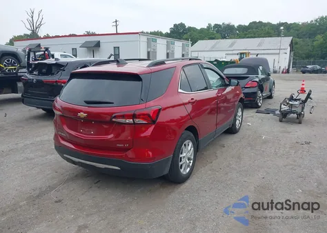 2022 Chevrolet Equinox Awd Lt z USA, uszkodzony, nr VIN 3GNAXUEV5NL223843